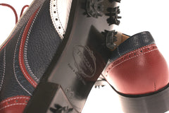 Verona Tricolore Calf Leather Golf Shoes