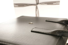 Briefcase Black Calfskin Hitech