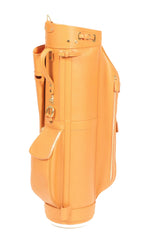 Golf Bag Orange Calfskin
