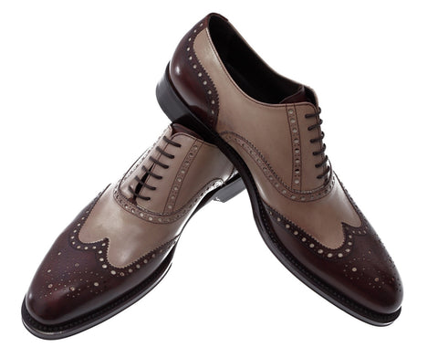 Valbona Betis Leather Oxford Shoes