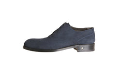 Men's Dress Brogue Shoes Indigo Blue