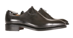 Black Bespoke Shoes for Men Handmade in Italy