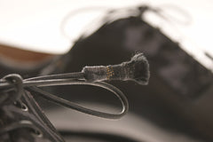 Luxurious Details on the Black Toronto Bespoke Men's Shoe