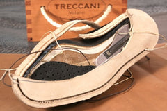 Beige Italian Custom Leather Shoes for Men