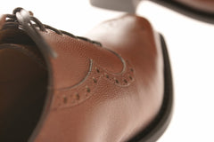 Brown Naples Bespoke Shoe in Toronto, Handmade in Italy