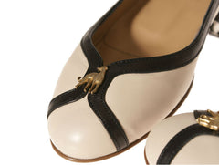 Dalia Beige Ballerina