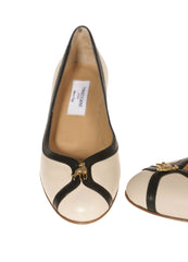 Dalia Beige Ballerina