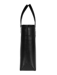 Capri Black Calf Tote Last Call