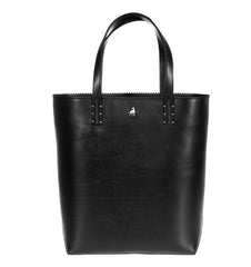 Capri Black Calf Tote