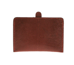 Card Holder Red Reptile