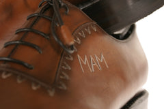 Bespoke Shoes in Chicago with Monogram on Shoe