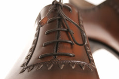 Brown Lace-up Bespoke Shoes for men