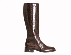Where to Buy in Toronto Custom Boots Alligator Brown Color