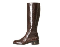 Custom Boots Alligator Brown Toronto