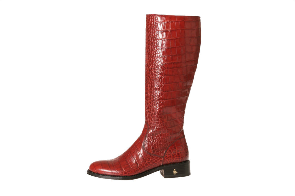 Alligator new arrivals riding boots
