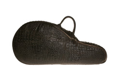 Tennis Racket Bag Brown Alligator Last Call