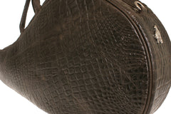 Tennis Racket Bag Brown Alligator Last Call