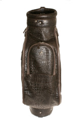 Golf Bag Brown Printed Alligator