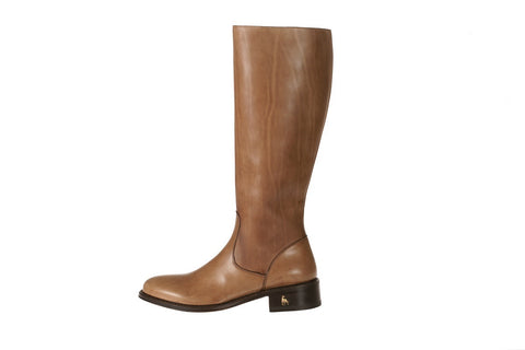 Vittoria Caramel Calfskin Riding Boot LAST CALL | US size 9