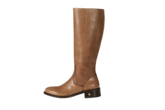 Vittoria Caramel Calfskin Riding Boot