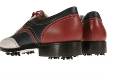 Verona Tricolore Calf Leather Golf Shoes