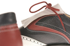 Verona Tricolore Calf Leather Golf Shoes