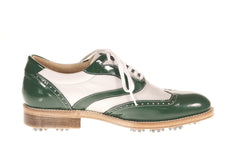 Parma Green White Golf Shoes