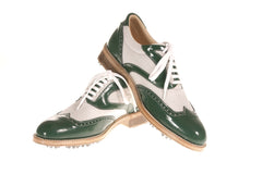 Parma Green White Golf Shoes