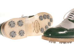 Parma Green White Golf Shoes