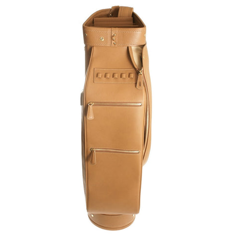 Golf Bag Light Brown Calfskin