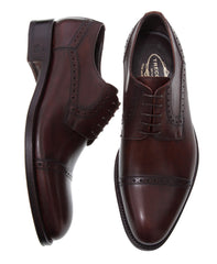 Finest Men Italian Shoes Online Size 15 Brown Color