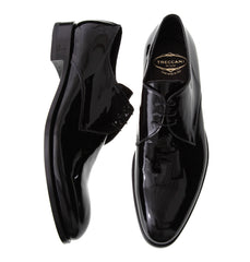 Trento Patent Leather Derby Shoes