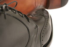 Finest Men's Bespoke Shoes Toronto in deer skin