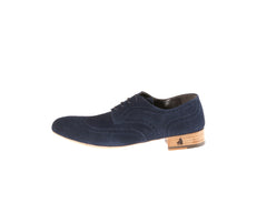 Mimosa Blue Suede Flat