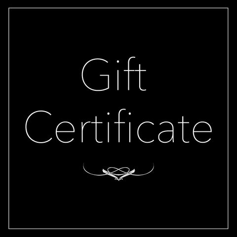 Gift Certificate