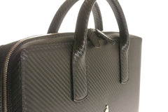 Briefcase Black Calfskin Hitech