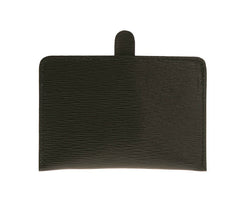 Card Holder Black Calfskin