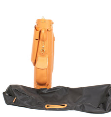 Golf Bag Orange Calfskin