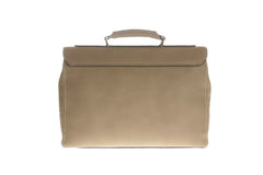 Briefcase Grey Calfskin