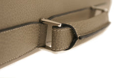 Briefcase Grey Calfskin