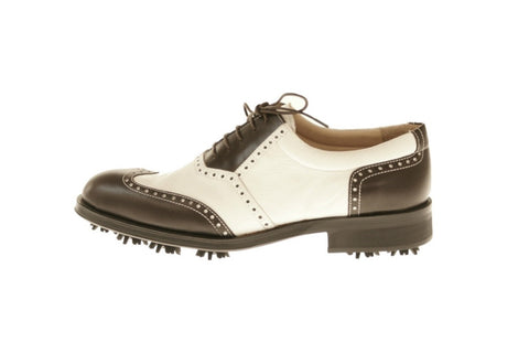 Verona Calf Deer Skin Golf Shoes