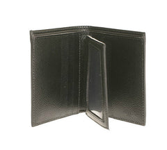 Men's Wallet Black Calfskin Dolphin