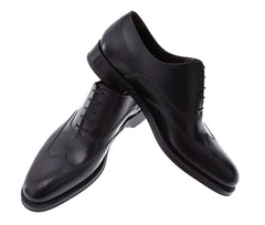 Toronto Buy Online Men's Black Dress Shoes Handmade in Italy