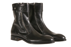 Where to Buy Order Online Men's Black Leather Ankle Boots NYC