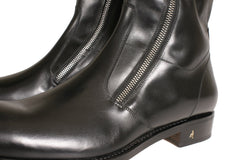 Buy Online Mens Shoes | Men's Black Leather Ankle Boots NYC