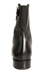Best Formal Elegant Men's Black Leather Ankle Boots in NYC