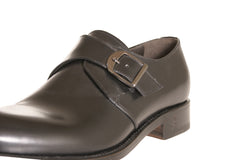 Treno Calfskin Monk-Strap Shoes