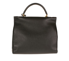 Firenze Black Calf Leather Bag