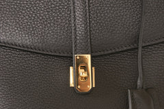 Firenze Black Calf Leather Bag Last Call