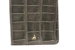 Passport Holder Grey Alligator